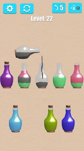 Screenshot 7: Water Sort: Liquid Puzzle 3D