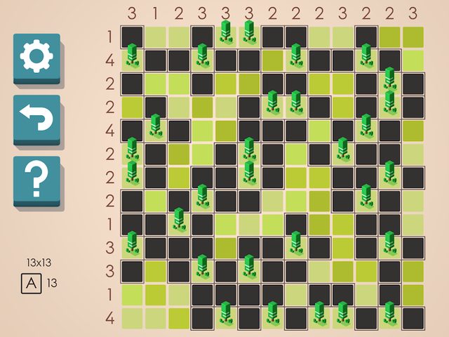 Screenshot 9: Tents and Trees Puzzles
