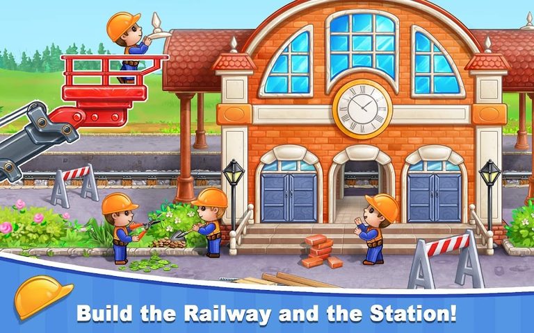 Screenshot 9: Train Games for Kids: station