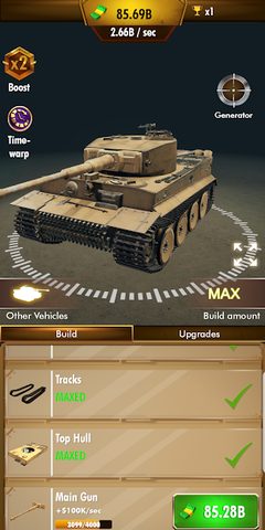 Screenshot 3: Idle Panzer