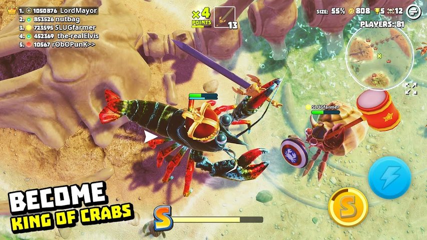 Screenshot 4: King of Crabs