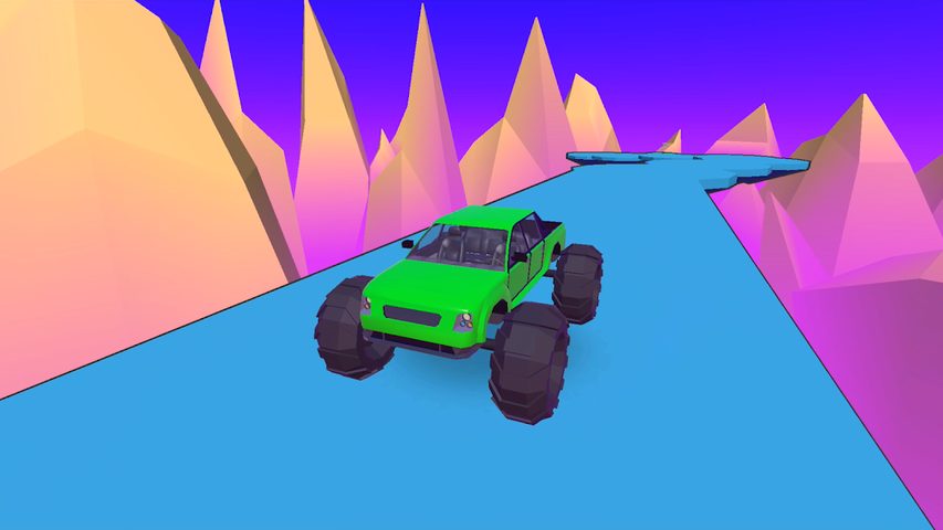 Screenshot 11: Truck Jump Track Mania Stunts Messenger Game 3D