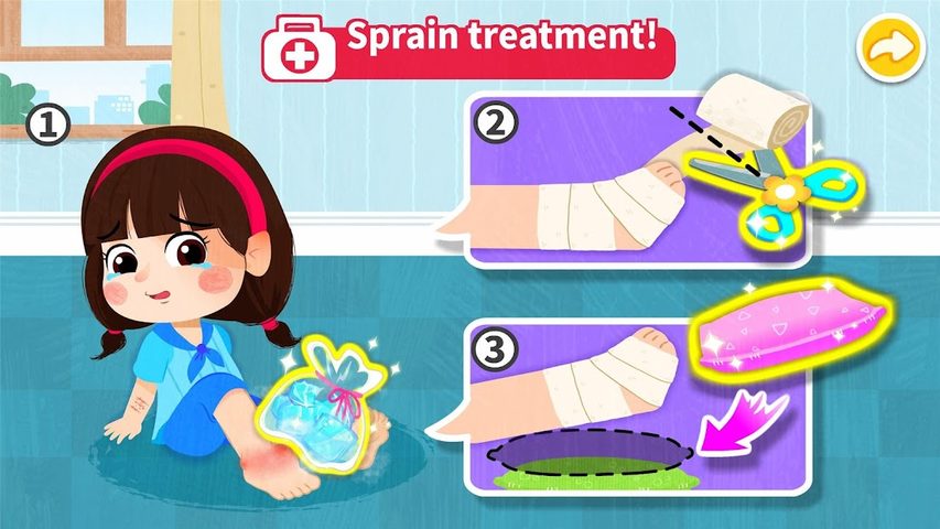 Screenshot 14: Baby Panda's Emergency Tips