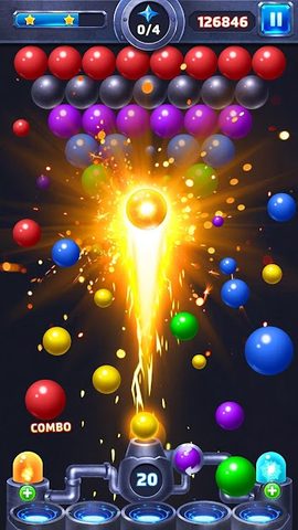 Screenshot 1: Bubble Shooter - Classic Pop