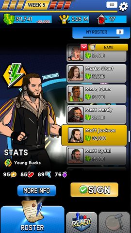 Screenshot 2: AEW Elite General Manager