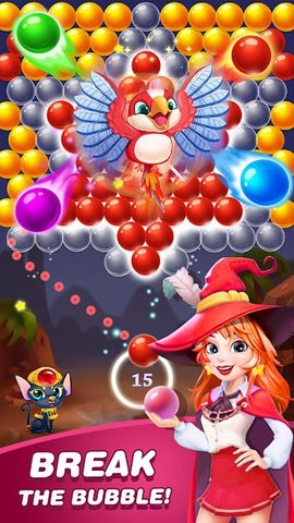 Screenshot 1: Bubble  Shooter