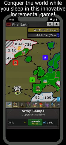 Screenshot 1: Warzone Idle
