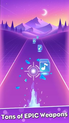 Screenshot 1: Beat Shot 3D - edm Bullet Rush