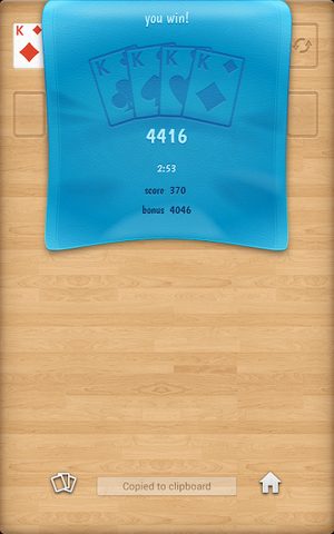 Screenshot 7: Solitaire classic card game