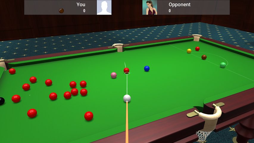 Screenshot 1: Snooker Online