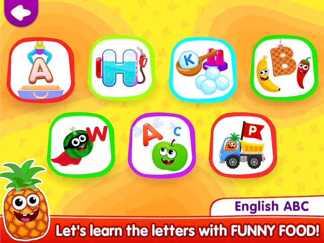 Screenshot 17: Funny Food! learn ABC games for toddlers&babies
