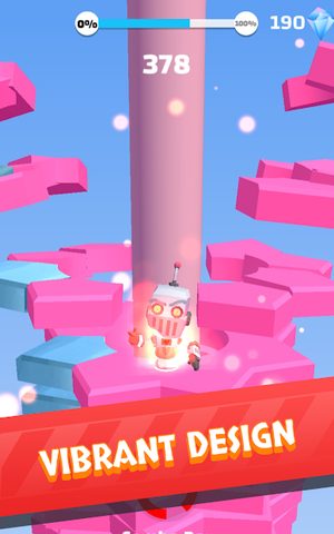 Screenshot 3: Helix Stack Jump: Fun Addicting Ball Puzzle