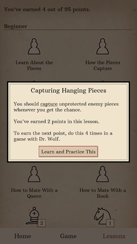 Screenshot 5: Learn Chess with Dr. Wolf