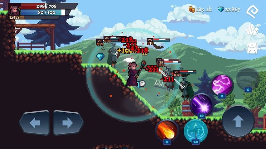 Screenshot 3: Darkrise - Pixel Action RPG