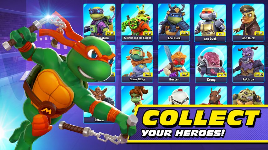 Screenshot 1: TMNT: Mutant Madness