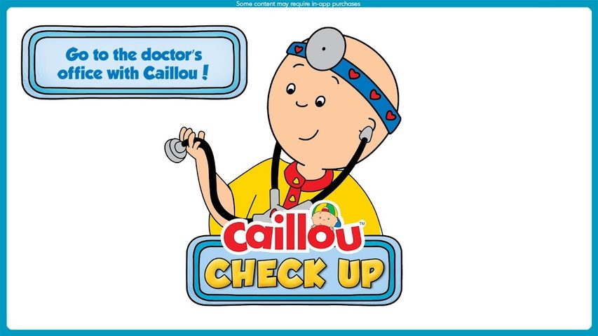 Screenshot 1: Caillou Check Up - Doctor