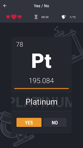 Screenshot 6: Periodic Table - Game
