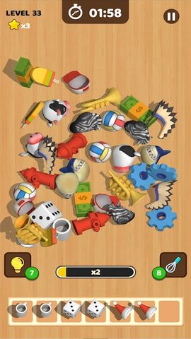 Screenshot 2: Triple Fun 3D - Match & Puzzle