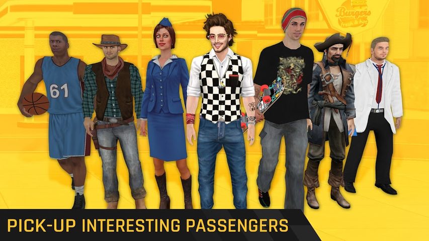 Screenshot 4: City Taxi Driving 3D Simulator