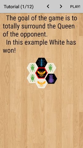 Screenshot 3: Hive with AI (board game)