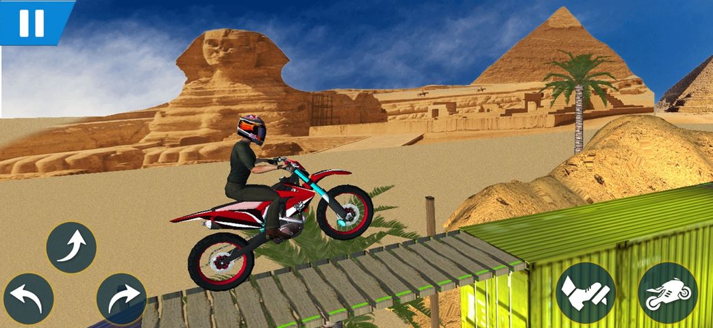 Screenshot 1: Bike Stunts: Online Moto Racer 12+