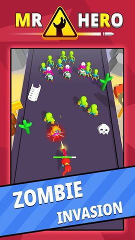 Screenshot 4: Mr Hero : Zombie Hunter