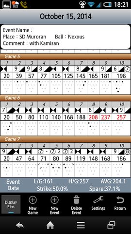 Screenshot 13: Bowling Scorer Free