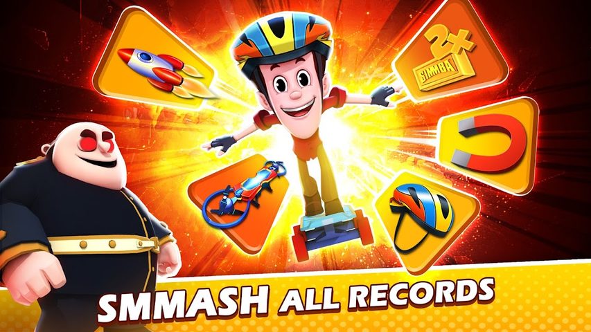 Screenshot 5: Smaashhing Simmba - Skate Rush