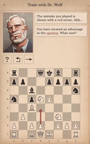Screenshot 12: Learn Chess with Dr. Wolf
