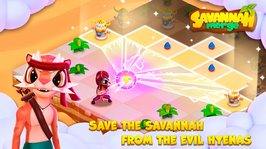 Screenshot 21: Savannah Merge! Safari animals