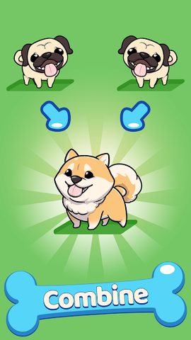 Screenshot 1: Merge Dogs