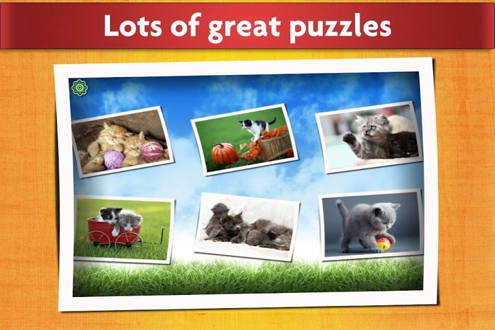 Screenshot 2: Cats Jigsaw Puzzles Games - For Kids & Adults