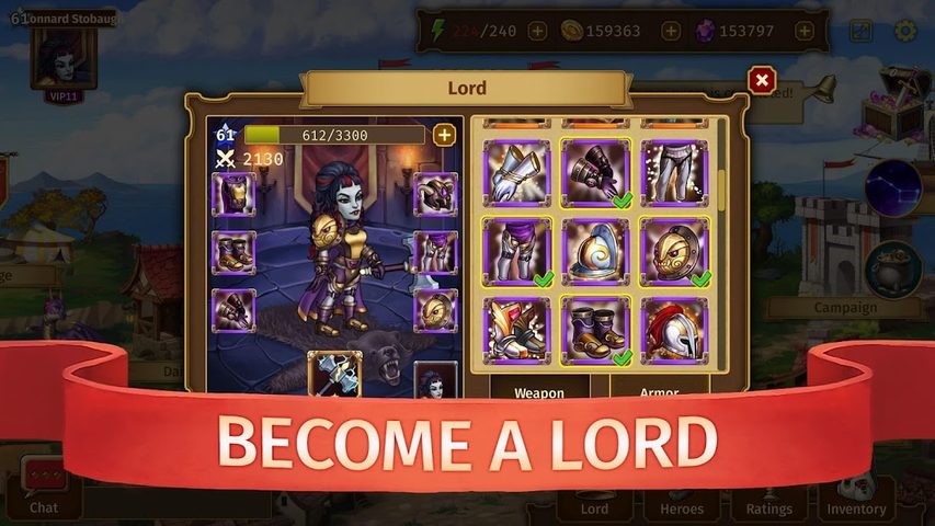 Screenshot 4: Lords of the Arena: Heroes of PvP