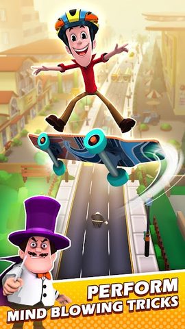 Screenshot 3: Smaashhing Simmba - Skate Rush