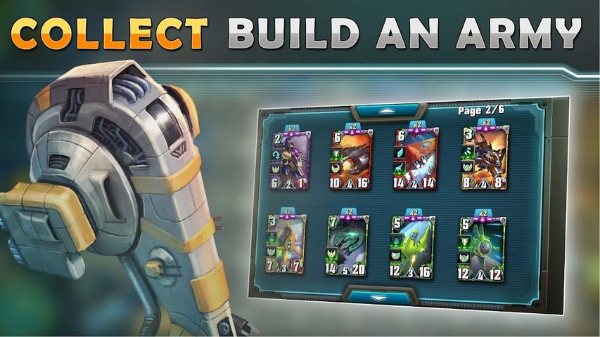 Screenshot 1: Star Quest: TCG - Sci Fi Card Space Game. Free CCG