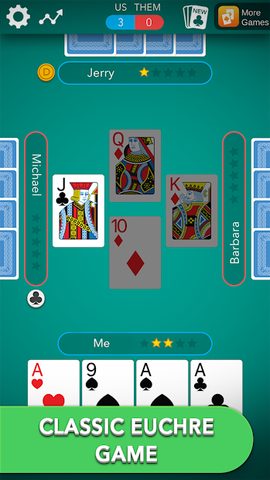 Screenshot 1: Euchre *