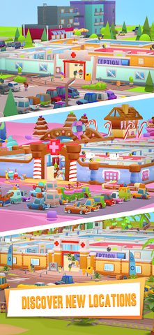 Screenshot 4: Idle Frenzied Hospital Tycoon
