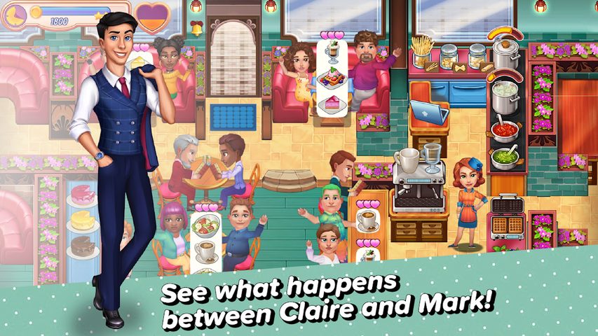 Screenshot 5: Claire’s Café: Tasty Cuisine
