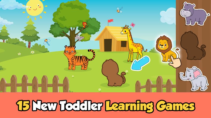 Screenshot 1: Baby Games for 1+ Toddlers