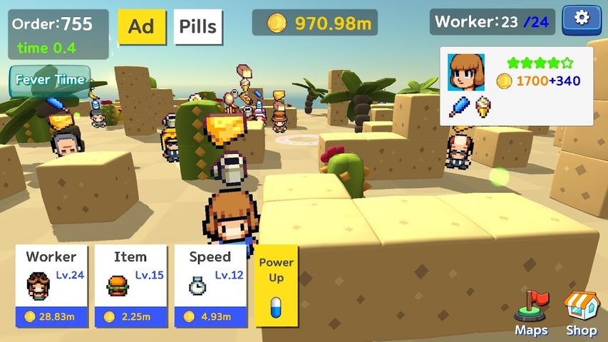 Screenshot 4: Tiny Delivery Idle