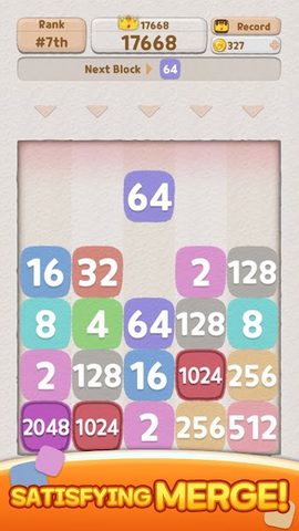 Screenshot 2: Drop Merge® - Number puzzle & Offline games