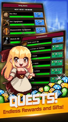 Screenshot 8: Dungeon & Hunter : Legendary Archer Pixel Idle RPG