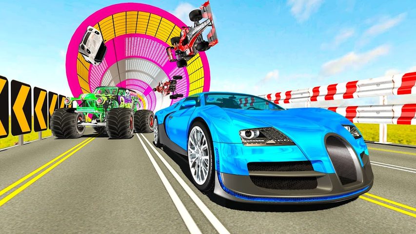 Screenshot 3: GT Monster Truck Car Stunts