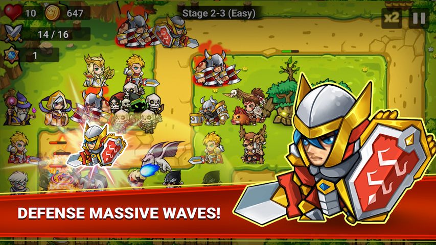 Screenshot 2: Defense Heroes