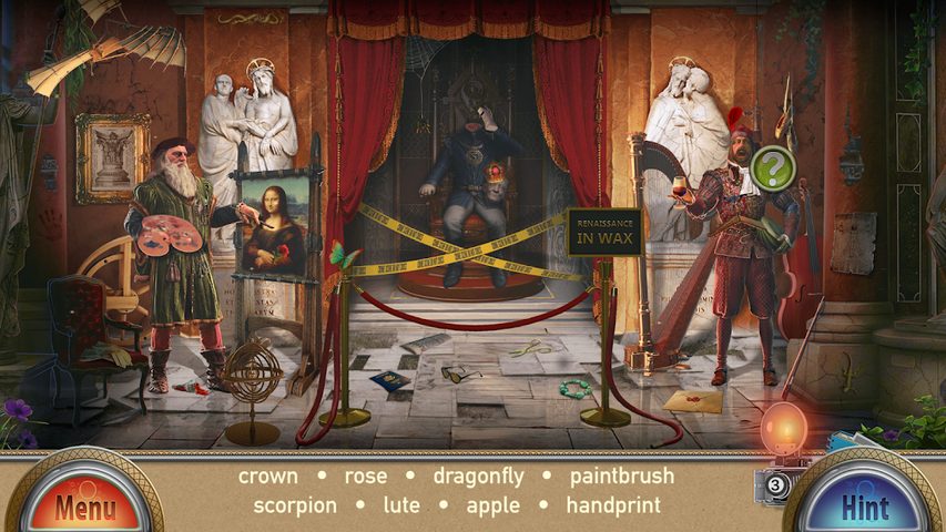 Screenshot 1: Seek and Find: Mystery Museum