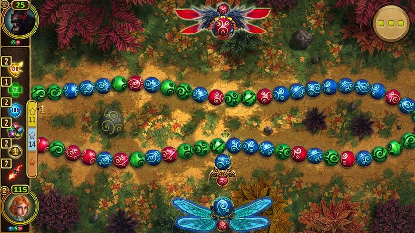 Screenshot 4: Marble Duel: marble puzzle