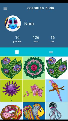 Screenshot 1: Coloring Book For Adults - Mandala Coloring