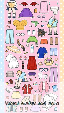 Screenshot 6: Pastel Friends : Dress Up Game
