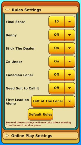 Screenshot 5: Euchre