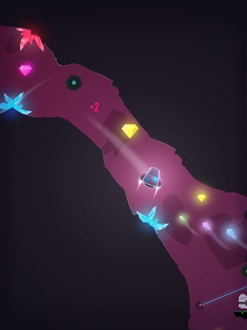 Screenshot 8: Cave FRVR - Spaceship Landing & Galaxy Exploration